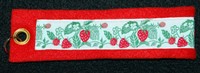 Schlüsselanhänger "Erdbeeren"
